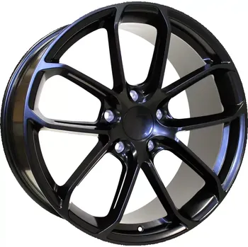 Alu kolo Alu kola Racing Line H5084, 20x10.5 5x130 ET64, černá matná (zátěžová) vhodné pro Porsche Cayenne III (od 2018)