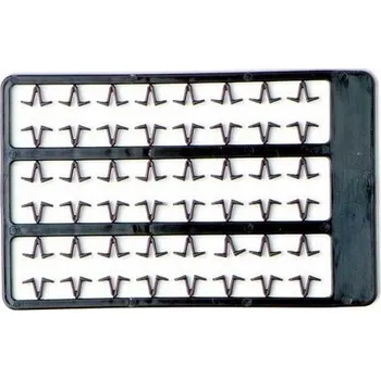 Nástraha MIVARDI Zarážky na boilies V - vel.S/2x 48ks - hnědé