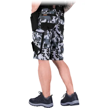 Leber&Hollman HARVER-TS JSB pánské kraťasy Grey/Black S-3XL