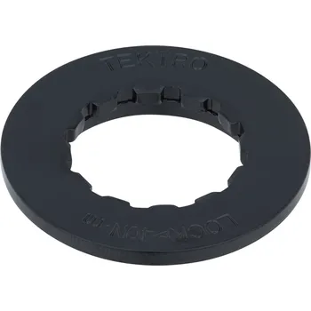 Brzda na kolo Tektro SP-TR50 ocelová závěrná matice Lock Ring pro kotouče Centerlock-černá