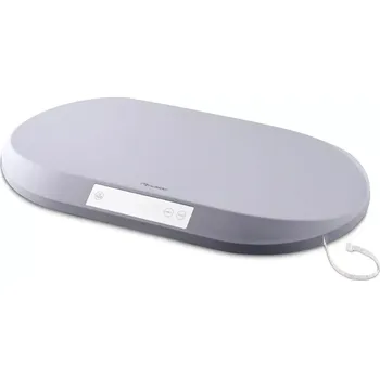 Osobní váha Elektronická dětská váha Nukido s vestavěným metrem - šedá (795001)