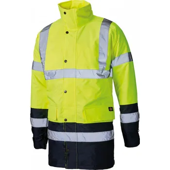 Pánská bunda DICKIES bunda Two Tone Parka HI-VIS SA7004 4XL