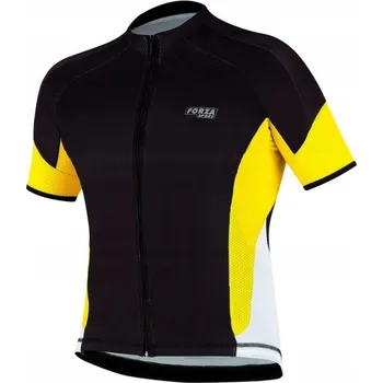 cyklistický dres CYKLISTICKÝ DRES FORZA SPORT TECNICO ŽLUTÝ S