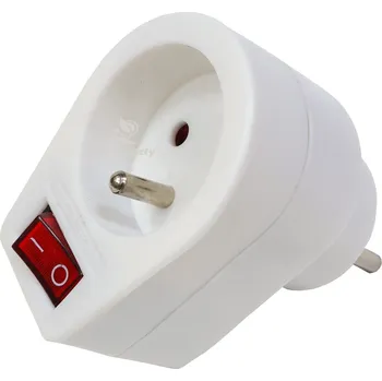 Elektrická zásuvka MojeLedy bílá nástěnná Elektrická Zásuvka