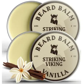 Striking Viking - Balzám na vousy pro muže - Bezoplachový kondicionér na vousy, vonný balzám na