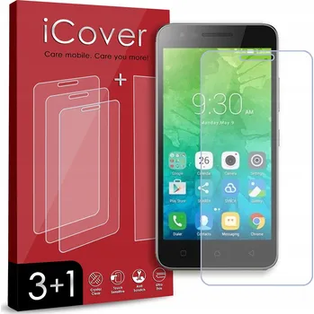 Pouzdro na mobilní telefon 3+1 HYBRIDNÍ SKLO FÓLIE NA TELEFON DISPLEJ PRO LENOVO C2