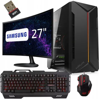 Stolní počítač Herní sada Intel i7 4GHz | RTX 4060 8GB | 32GB DDR4/1TB SSD Win10