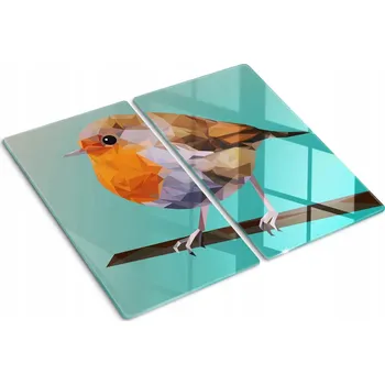 Obraz Multifunkční Dekorativní Skleněné Desky s potiskem Červenka 2x30x52 cm