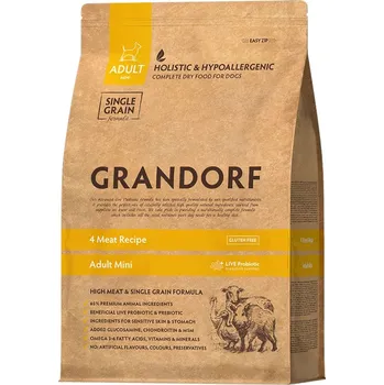 Krmivo pro psa Grandorf granule pro psy Adult Mini - 4 druhy masa 3kg