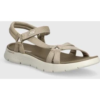 Dámské sandále Sandály Skechers GO WALK FLEX 141451 béžová 80X, EUR 41