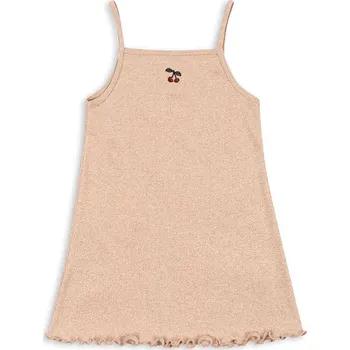 Dámské šaty Šaty Konges Sløjd ROLI STRAP DRESS oranžová barva, mini, KS103316 24X, vel. 80