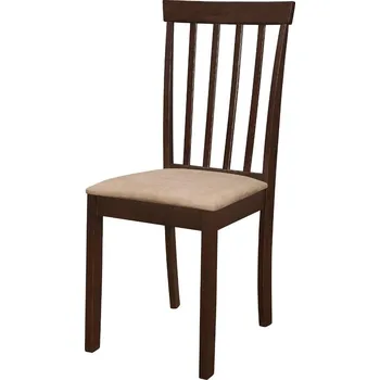 Jídelní židle VerDesign HOUSTON jídelní židle, tmavé cappuccino/krémová