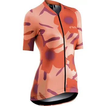 cyklistický dres Dres Northwave Blade dámský peach XXL
