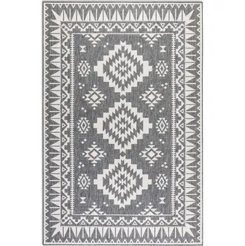 Koberec ELLE Decoration Kusový koberec Gemini 106018 Silver z kolekce Elle – na ven i na doma Rozměry koberců: 80x150