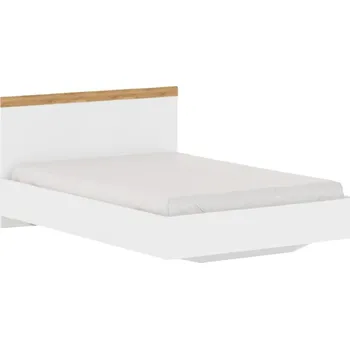 Postel Tempo Kondela Postel, 120x200, bílá/dub wotan, VILGO