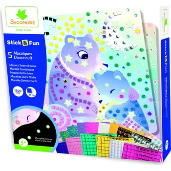 Mozaiková sada Sycomore Stick & Fun mozaika - Sladké sny