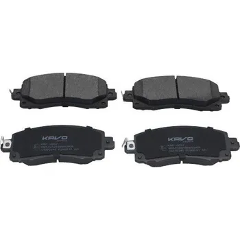 Brzdová destička Sada brzdových destiček, kotoučová brzda KAVO PARTS KBP-10057