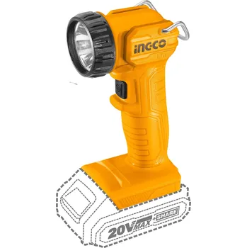 Pracovní světlo Ingco CWLI2023 AKU pracovní svítilna 150lm bez baterie a nabíječky