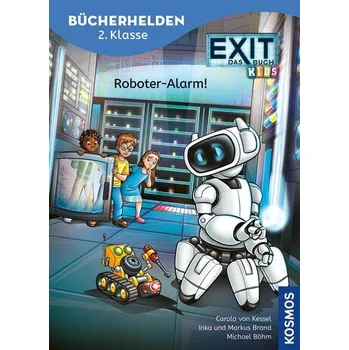První čtění EXIT® - Das Buch, Bücherhelden 2. Klasse, Roboter-Alarm! - Brand, Inka