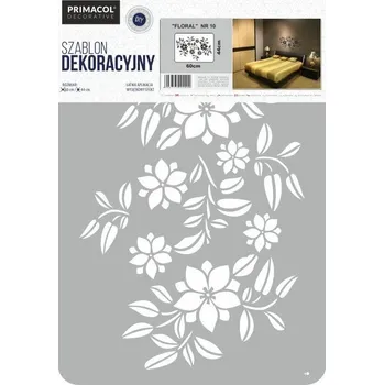 PRIMACOL Dekorační šablona XXL, 44 × 60 cm, FLORAL&nbsp;SAB010