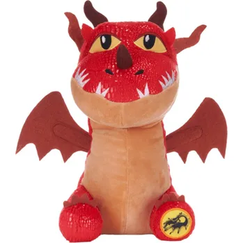 plyšák Jak vycvičit draka 3 - drak plyšový 30cm sedící 5druhů 0m+ Barvy: červená