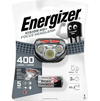 Čelovka Energizer čelová svítilna - Headlight Vision HD+ Focus 400lm