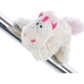 Dekorativní magnet NICI magnetka Jednorožec Theodor ve sněhové kombinéze 12cm GREEN NICI48161