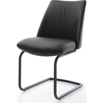 Jídelní židle Jídelní židle Elso-Flex konzolová podnož kulatá kov černá pravá