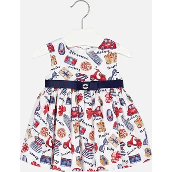 Kojenecké šaty Šaty MAYORAL bílé ITALY - 36 měsíců (98)