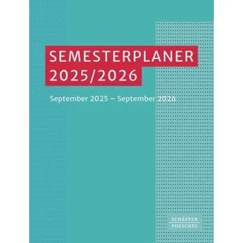 Semesterplaner 2025/ 2026