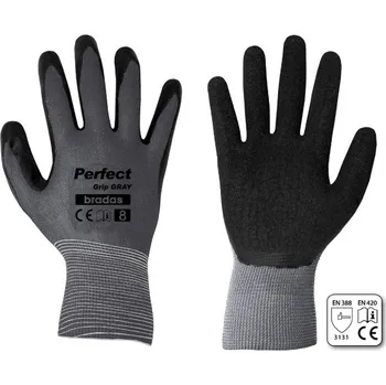 Ochranné rukavice PERFECT GRIP GRAY 8