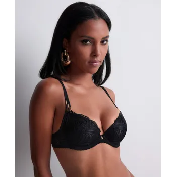 Souprava dámského spodního prádla Podprsenka vyztužená AUBADE (2BN08-02), Barva černá, Velikost 75E