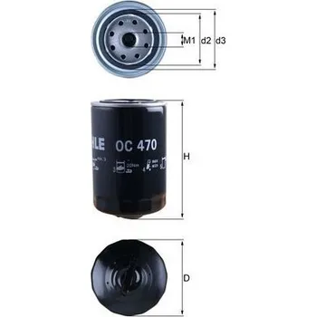 Olejový filtr Olejový filtr KNECHT OC 470
