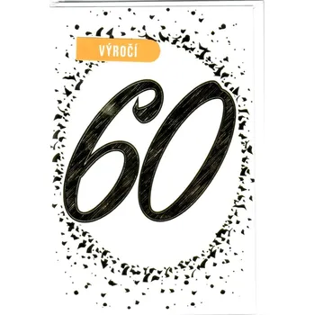 Nekupto Přání k výročí 60 let 115 x 170 mm