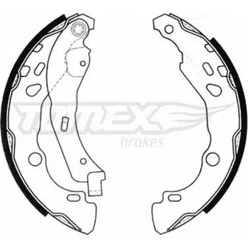 Brzdová čelist Sada brzdových čelistí TOMEX Brakes TX 20-99