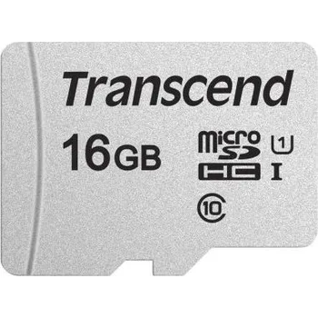 Paměťová karta Karta Micro SD MicroSD 16 GB Ne TLC Transcend -25 → plus 85°C