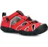 Chlapecké sandály Keen Seacamp II CNX Youth Ribbon Red/Alloy, 34