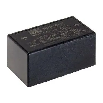 spínaný zdroj Spínaný napájecí zdroj 4.1W, počet výstupů: 1, výstup: 3.3V dc 1.25A Ano Montáž na plošný spoj MEAN WELL