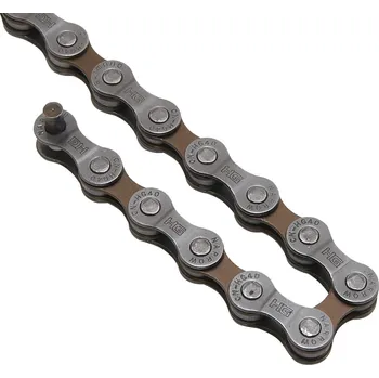 Řetěz na kolo Řeťez Shimano HG 40 8k šedý