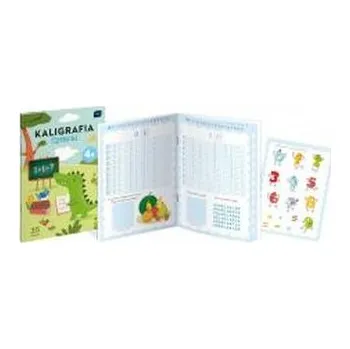 Set školních potřeb Kolorowanka A4/16K z naklejkami Cyfry + zadania