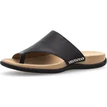 Kožené pantofle mezi prsty 03.700.27 Gabor černá Barva: black, Velikost: 36