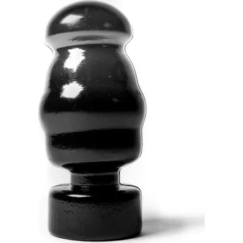 Anální kolík Mister B WAD Storm Ender Black L, černý anální kolík 20,5 x 8,2–9,6 cm