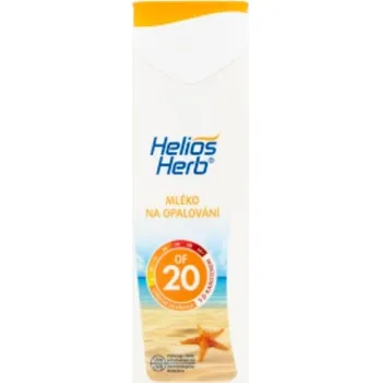 Přípravek na opalování Helios Herb Mléko na opalování SPF20 400 ml