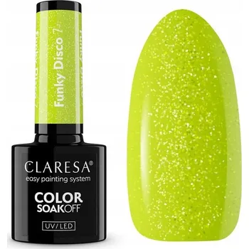 Lak na nehty Claresa Hybridní lak 5ml Funky disco 7 Lime light
