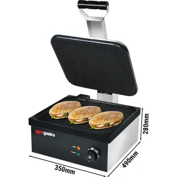 Kuchyňský gril G.Gastro Kontaktní gril - horní + spodní grilování | Stolní gril | Multigril | Elektrický gril