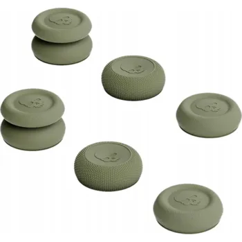 Herní konzole SILIKONOVÉ NÁSTAVCE Skull&Co 6 ks pro LENOVO LEGION GO - ZHNILÁ ZELEŇ