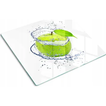 Obraz Dekorativní deska na sporák Zelené jablko 60x52 cm