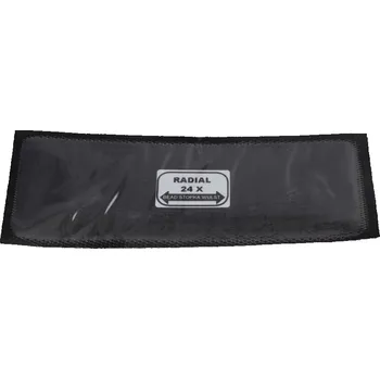 Sada na opravu pneumatiky Radiální opravná vložka s nylonovou výztuží 86×219 mm (s podkladovou gumou), 1ks, Invento INVP-24X