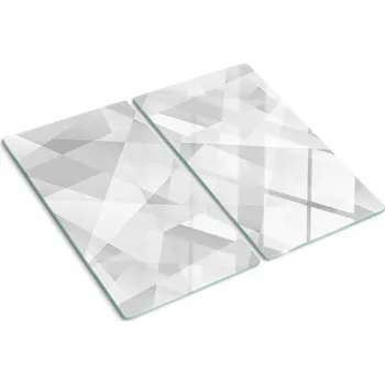 Obraz Tvrzené skleněné kuchyňské desky s grafikou 2 kusy Abstraktní 2x30x52 cm