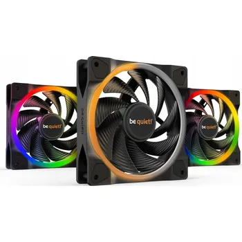 Ventilátor be quiet! Light Wings 120mm PWM highspeed 3pack (BL077)
